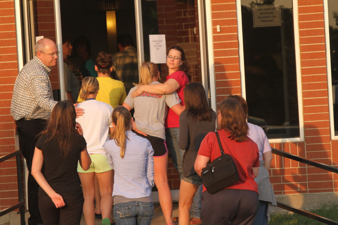 Photo gallery McLouth residents gather to mourn Justin Johnston News, Sports, Jobs Lawrence
